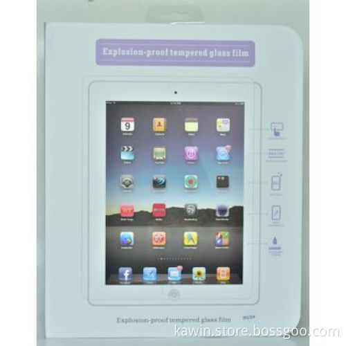 9H Tempered Glass Screen Protector for iPad 2/3/4 0.3mm 2.5D, Japan Glass